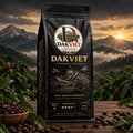 DakViet Premium Vietnamese Coffee – 100% DakLak Robusta Whole Bean Coffee – Dark Roast – Strong & Rich Authentic Coffee – 1kg (2.2 lb)